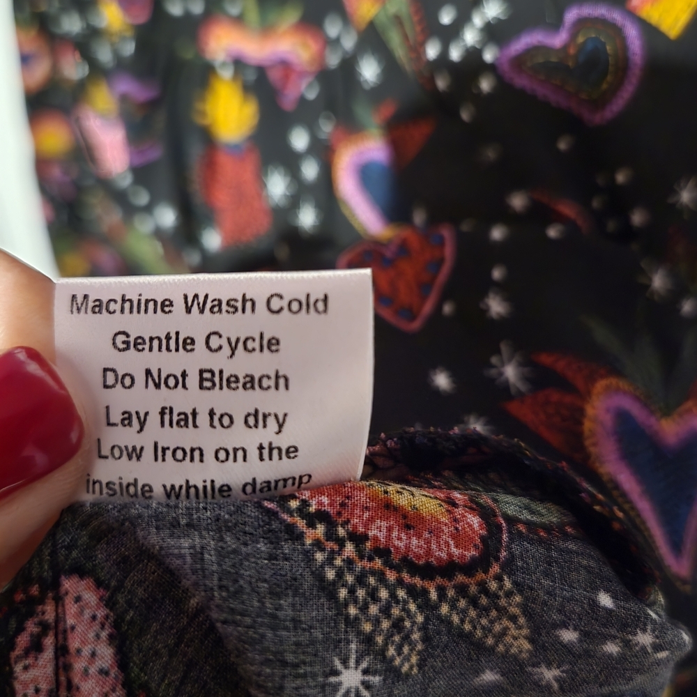 Uncle Frank XL Heart print dress - Picture 7 of 8